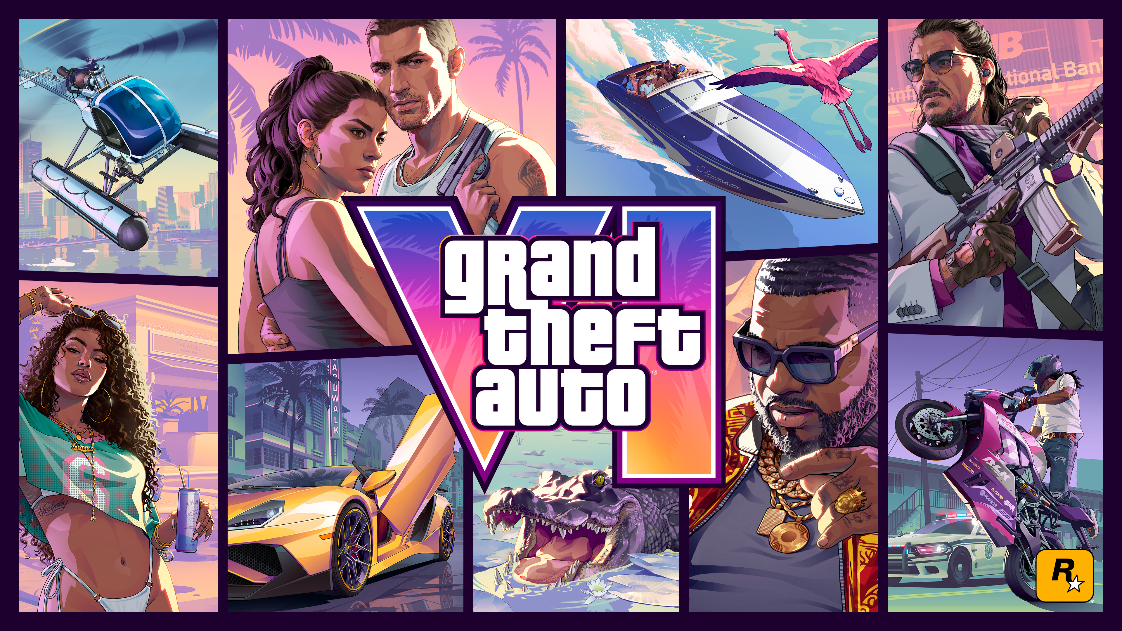 Grand Theft Auto VI cover artwork