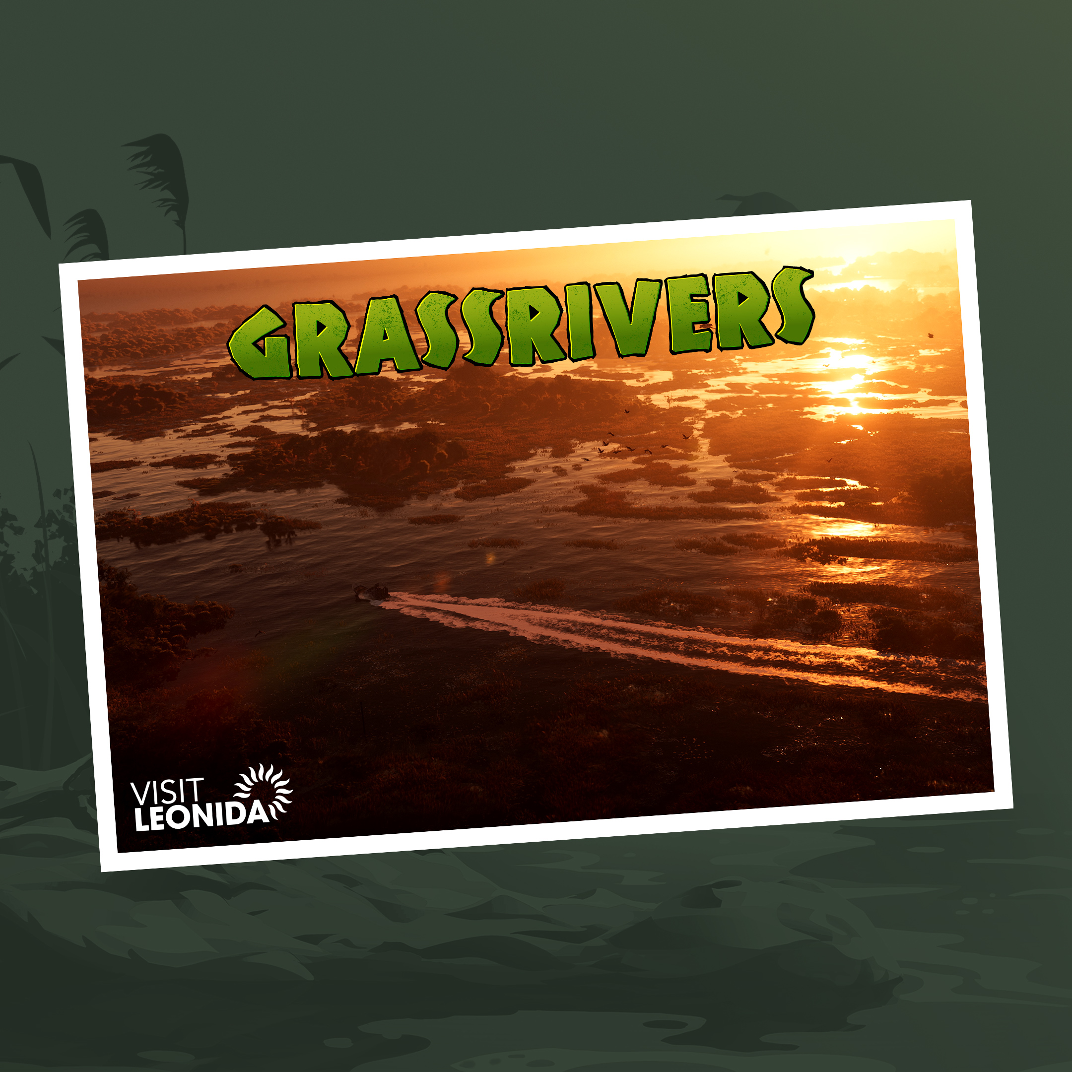 Grassrivers postcard artwork